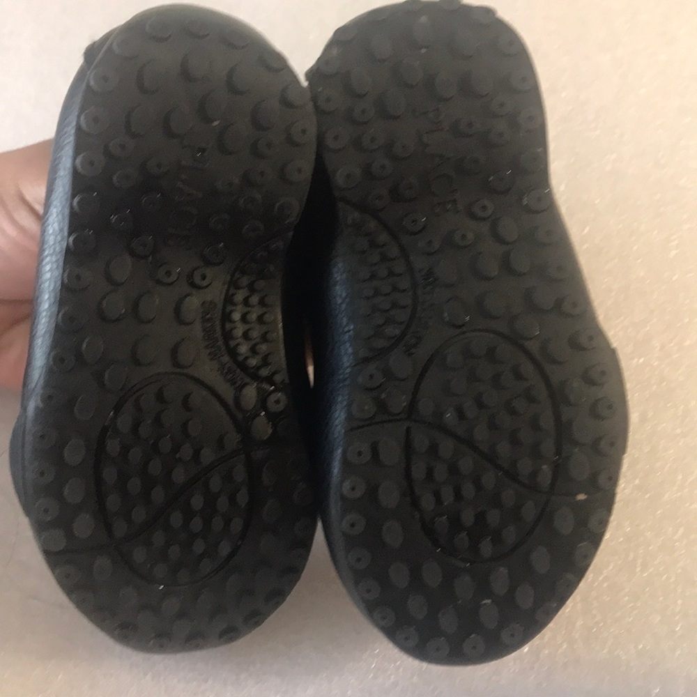 Children’s place loafers black -6  & plaid hat - Picture 14 of 16
